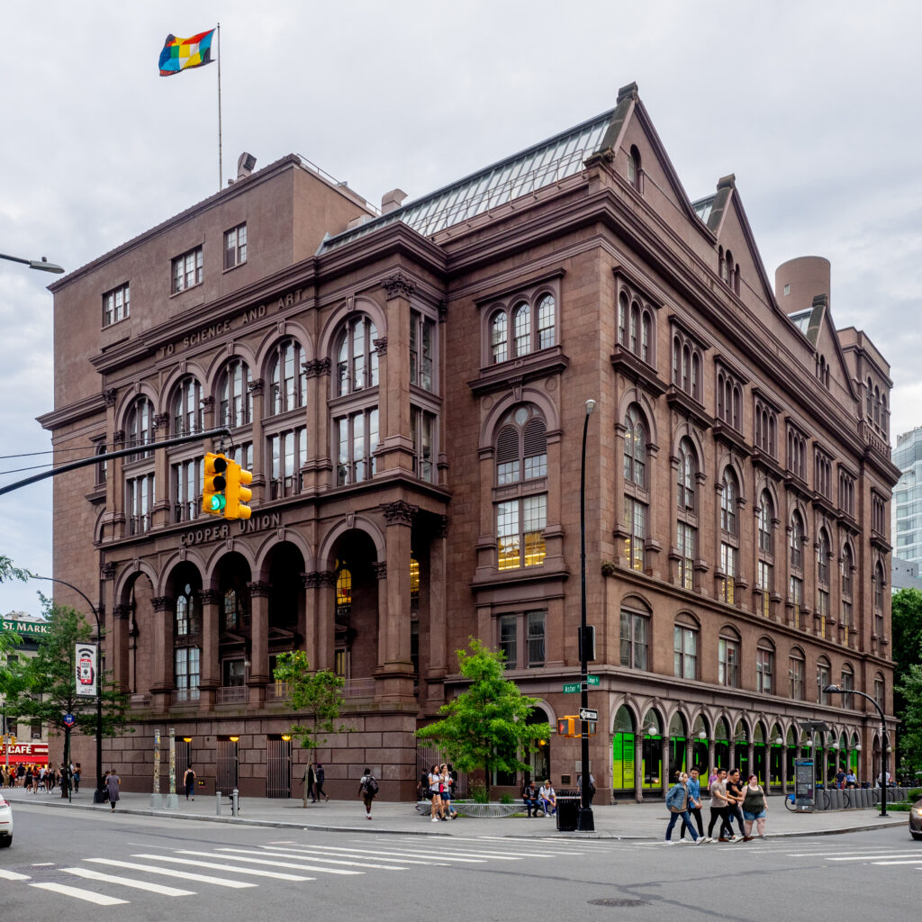 The Cooper Union’s Foundation Building – North Side