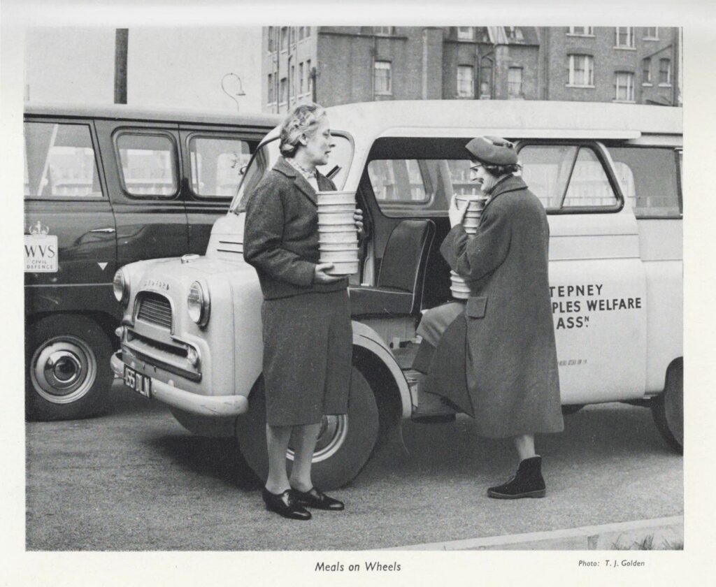 Meals on Wheels delivery in Stepney, London